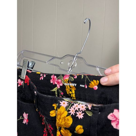 Old Navy Floral Jeggings Size 0p - Picture 5 of 5